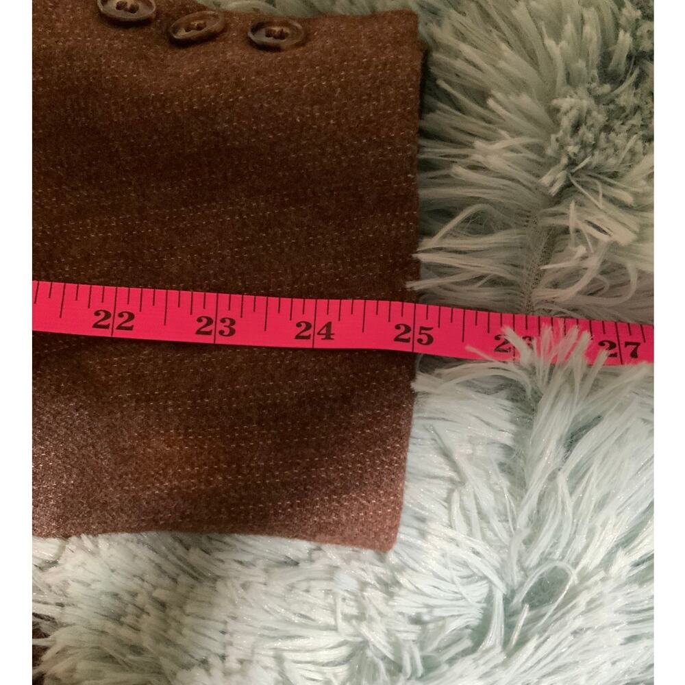 Yves Saint Laurent Vintage Brown Wool Blazer - Made in France - Picture 8 of 8